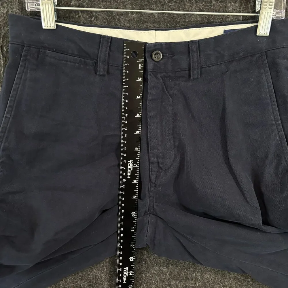 Polo Ralph Lauren Pants Men's 30x32 Navy Blue Classic Fit Chino Casual Preppy
